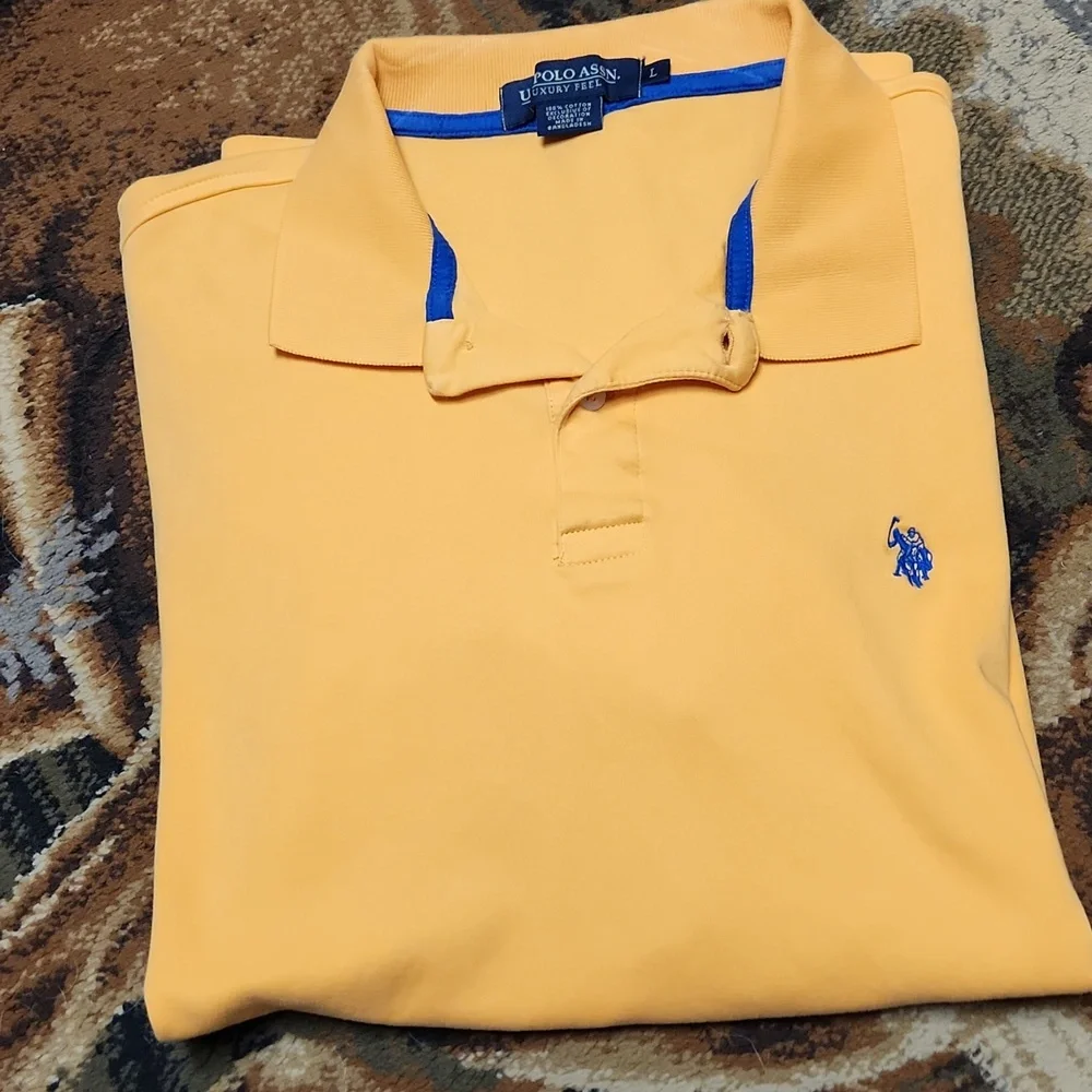 Men's Polo Shirt in Yellow by Ralph Lauren - Picture 4 of 6
